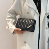 173737038584a5af1687b2f362d0289049e037bbd0 Korean Style Personalized Cracked Texture Edged Distressed Fashion Casual Handbag, 2026 New Arrival Fashionable Ins Simplicity Crossbody Square Bag For Women