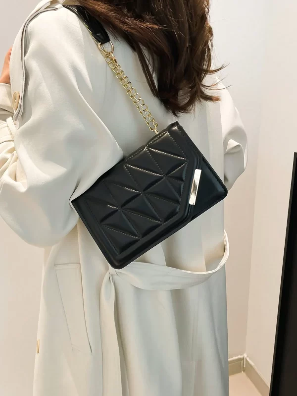 17373703859a1c7a0cab2f203341db462c562441a4 Korean Style Personalized Cracked Texture Edged Distressed Fashion Casual Handbag, 2026 New Arrival Fashionable Ins Simplicity Crossbody Square Bag For Women