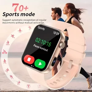 1765616166d86a8003f0356b61c9406f531416be5e 2026 NEW Ladies' Luxury Smart Camera Watch, 1.91inch HD Full Touch Color Screen, With Take Photos/Record Audio/Take Video, Built-In Camera, 512M Large Memory, Wireless Call, Voice Assistant, Music Control, 24h Heart Rate Monitoring, Fitness Tracker Watch, 70+Sport Modes, Fitness Tracker Watch, Compatible IOS/Android, Ideal Gift, Birthday Gift, Valentine's Day Gift, Mother's Day Gift.